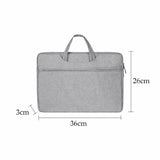 Oxford Fabric Organizer Laptop Sleeve Case 13 inch PC Tablet Cover