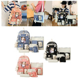 Women Backpack School Bag Girls Shoulder Straps Portable Casual Rucksack Gift