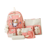 Women Backpack School Bag Girls Shoulder Straps Portable Casual Rucksack Gift