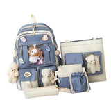 Women Backpack School Bag Girls Shoulder Straps Portable Casual Rucksack Gift