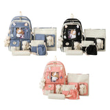 Women Backpack School Bag Girls Shoulder Straps Portable Casual Rucksack Gift
