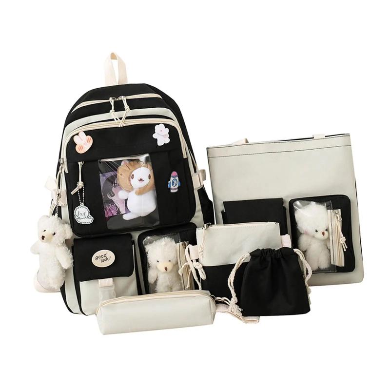 Women Backpack School Bag Girls Shoulder Straps Portable Casual Rucksack Gift