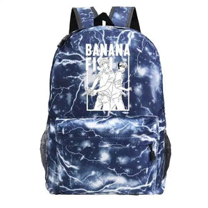 Anime Banana Fish Student Backpack Travel Laptop