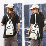 Waterproof Small Sling Backpack Crossbody Shoulder Bag