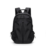Men Nylon Waterproof Travel Bag Backpack Pure Backbag Leisure Light Fitness