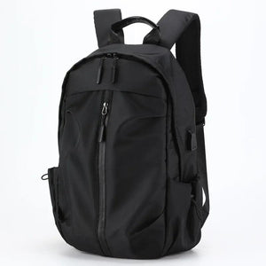 Men Nylon Waterproof Travel Bag Backpack Pure Backbag Leisure Light Fitness