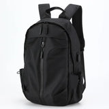 Men Nylon Waterproof Travel Bag Backpack Pure Backbag Leisure Light Fitness