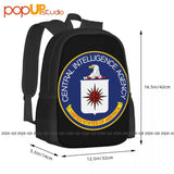 CIA Seal Backpack Large Capacity Softback Sports Bag