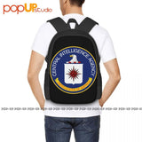 CIA Seal Backpack Large Capacity Softback Sports Bag