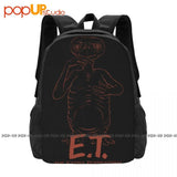 E.T The Extra Terrestrial Alien Swag Backpack Gym Art Print Sport