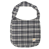 Vintage Plaid Women Shoulder Bag Large Capacity Tote Canvas Bags