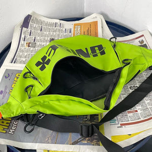 Street Hip Hop Waist Bag Unisex Fanny Pack Large Capacity Shoulder Crossbody Bag