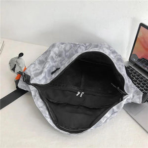 Hip-hop Waist Bag Multifunction Nylon Fanny Pack Chest Pack