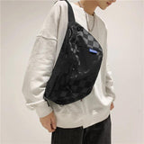 Hip Hop Waist Bags Checkerboard Grid Fanny Pack And Phone Pack