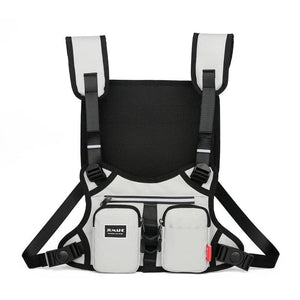 Tactical Chest Bag Phone Pack Unisex Hip Hop Vest Streetwear Bag