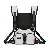 Tactical Chest Bag Phone Pack Unisex Hip Hop Vest Streetwear Bag