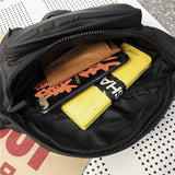 Unisex Waist Bag Fanny Pack Street Style Hip Hop Packs Waterproof Crossbody Bag