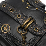 Punk Motorcycle Chain Bag Retro Style Outdoor Waist Leg Fanny Pack