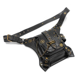 Punk Motorcycle Chain Bag Retro Style Outdoor Waist Leg Fanny Pack