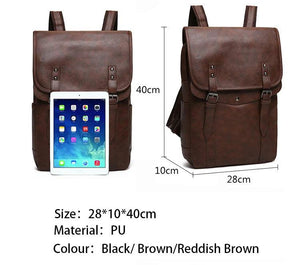 15.6 Inch Waterproof Vintage Laptop Bag for Men