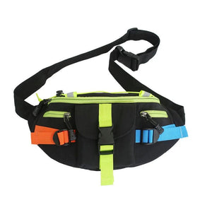 Reflective Waist Bag Unisex Shoulder Crossbody Chest Pack Hip Hop Nylon Fanny Pa