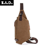 Z.L.D. Large Capacity Canvas Chest Bag