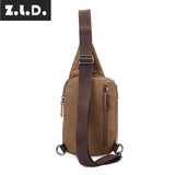 Z.L.D. Large Capacity Canvas Chest Bag