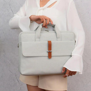 15 Inch Laptop Handbag Large Capacity For Men Women Travel Briefcase