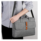 15 Inch Laptop Handbag Large Capacity For Men Women Travel Briefcase