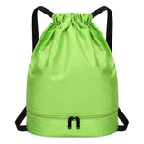 Waterproof Sports Backpack for Swimming Fitness with Wet Dry Separation Pocket