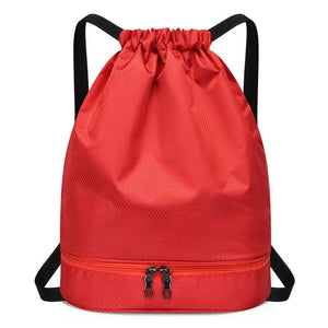 Waterproof Sports Backpack for Swimming Fitness with Wet Dry Separation Pocket