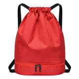 Waterproof Sports Backpack for Swimming Fitness with Wet Dry Separation Pocket