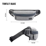 Canvas Chest Fanny Waist Bag for Phone Money Travel Hip Pack Bum