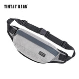 Canvas Chest Fanny Waist Bag for Phone Money Travel Hip Pack Bum