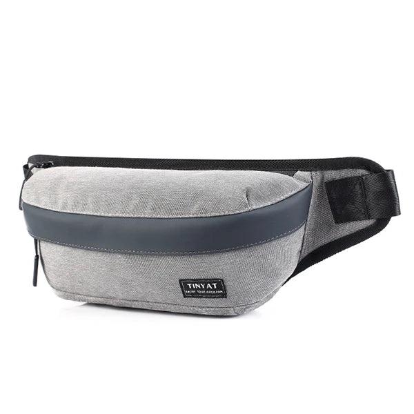Canvas Chest Fanny Waist Bag for Phone Money Travel Hip Pack Bum
