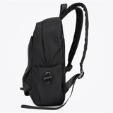 Men's Canvas Waterproof Shoulder School Bag Small Backpack