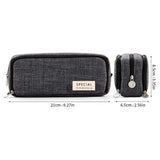 3 Layers Pencil Case Large Capacity Storage Bag For School Students