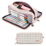 3 Layers Pencil Case Large Capacity Storage Bag For School Students