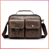 WEIXIER Small Postman Bag Men's Satchel Shoulder Bag