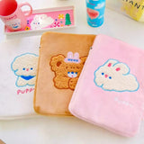 Embroidered Cartoon Laptop Sleeve for 11in Tablets