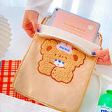 Embroidered Cartoon Laptop Sleeve for 11in Tablets