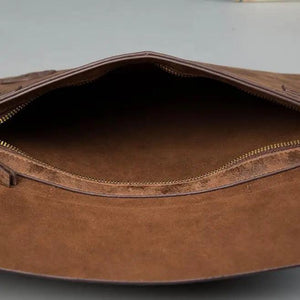 Retro Men's Handbag Ultra-Thin File Briefcase Casual Bag