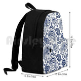Vintage Paisley Outdoor Hiking Backpack Waterproof Camping Travel Retro