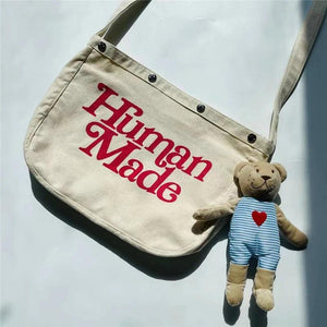 2022SS Girls Don?t Cry HUMAN Bag Men Women CANVAS Bag