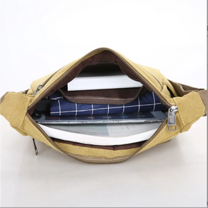 Retro Casual Shoulder Bag Canvas Outdoor Diagonal Unisex Messenger Bag