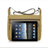 Retro Casual Shoulder Bag Canvas Outdoor Diagonal Unisex Messenger Bag