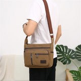 Retro Casual Shoulder Bag Canvas Outdoor Diagonal Unisex Messenger Bag