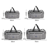 Oxford Travel Duffel Bag Men Tote Large Capacity Weekender Holdall Gym Sport Bag