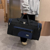 Large Capacity Waterproof Men Travel Bag Plus Size Duffle Bag