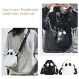 Ghost Bag Purse Funny Shoulder Bags Small Handbags Devil Satchel